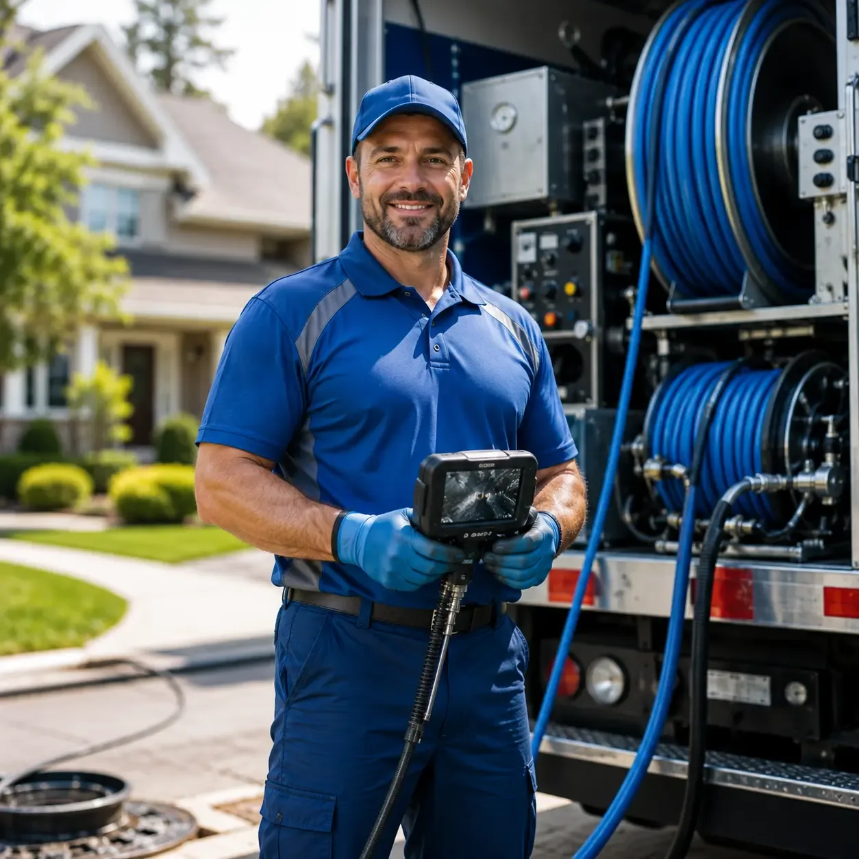 Local outdoor drain cleaning specialists in Baldwin, WI